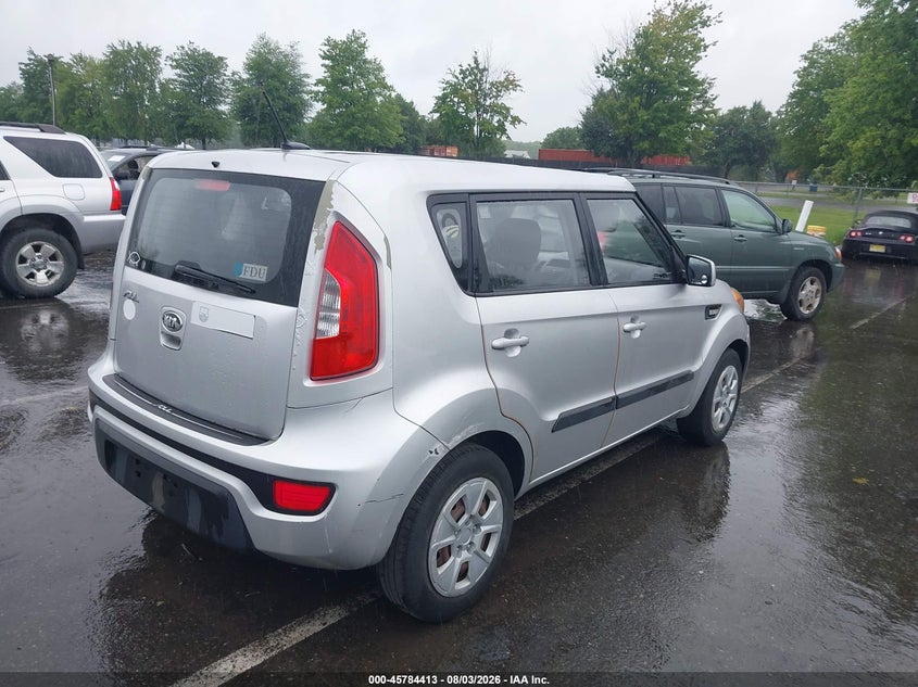 Vin: kndjt2a58d7488452, lot: 46283237, kia soul 20134