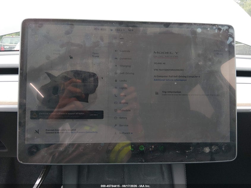 2024 TESLA MODEL Y SPORT UTILITY VEHICLE ELECTRIC