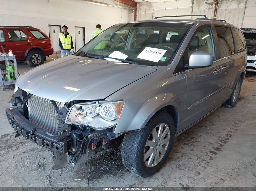 Vin: 2c4rc1bgxfr562890, lot: 46283258, chrysler town & country touring 20152