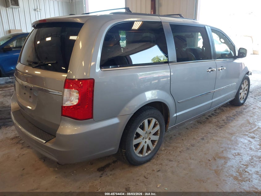 Vin: 2c4rc1bgxfr562890, lot: 46283258, chrysler town & country touring 20154