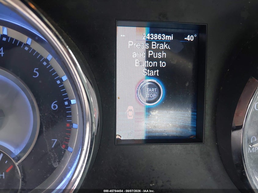 2013 CHRYSLER 300 SEDAN 3.6L V-6 DOHC, VVT, 292HP