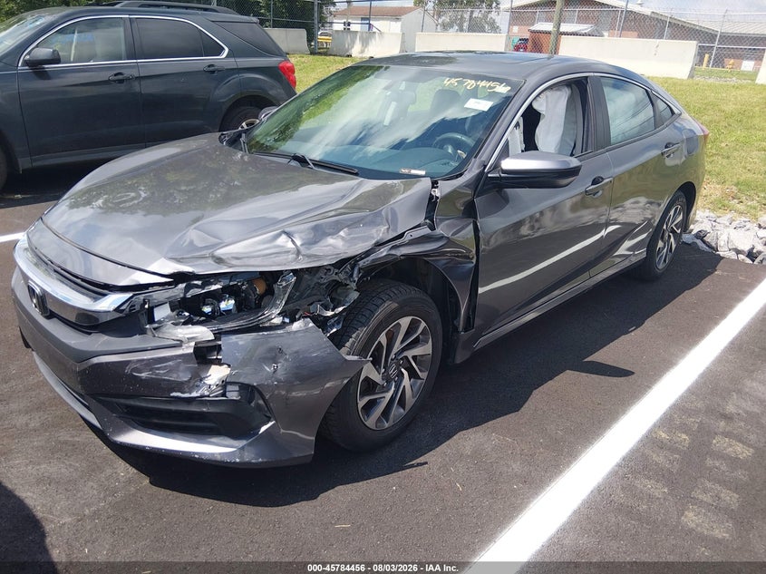 Vin: 19xfc2f79he218541, lot: 46283281, honda civic ex 20172