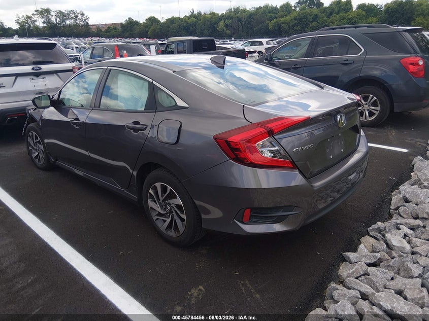 Vin: 19xfc2f79he218541, lot: 46283281, honda civic ex 20173