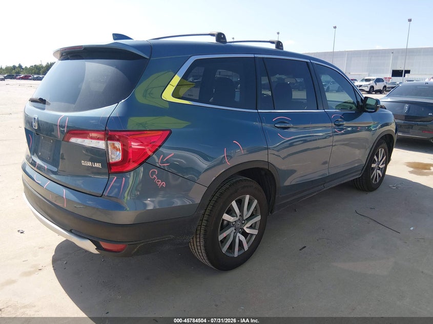 Vin: 5fnyf5h38lb018801, lot: 46283328, honda pilot 2wd ex 20204