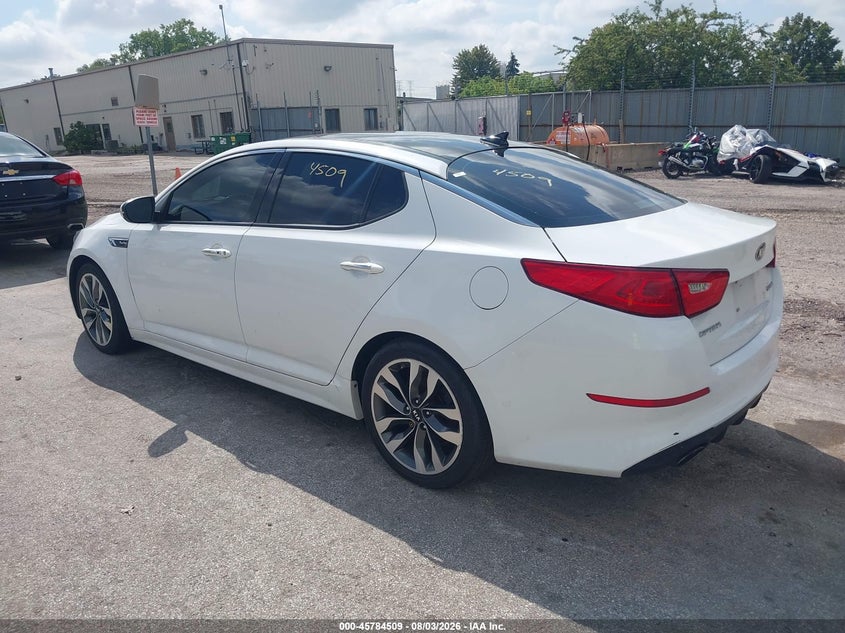 Vin: 5xxgr4a68fg469603, lot: 46283333, kia optima sx turbo 20153