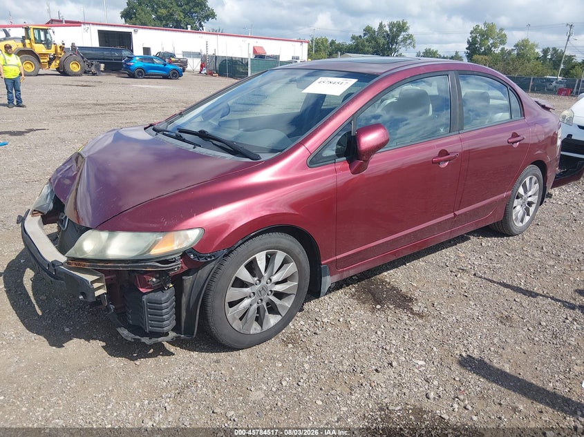 Vin: 19xfa1f80ae068253, lot: 46283341, honda civic ex 20102