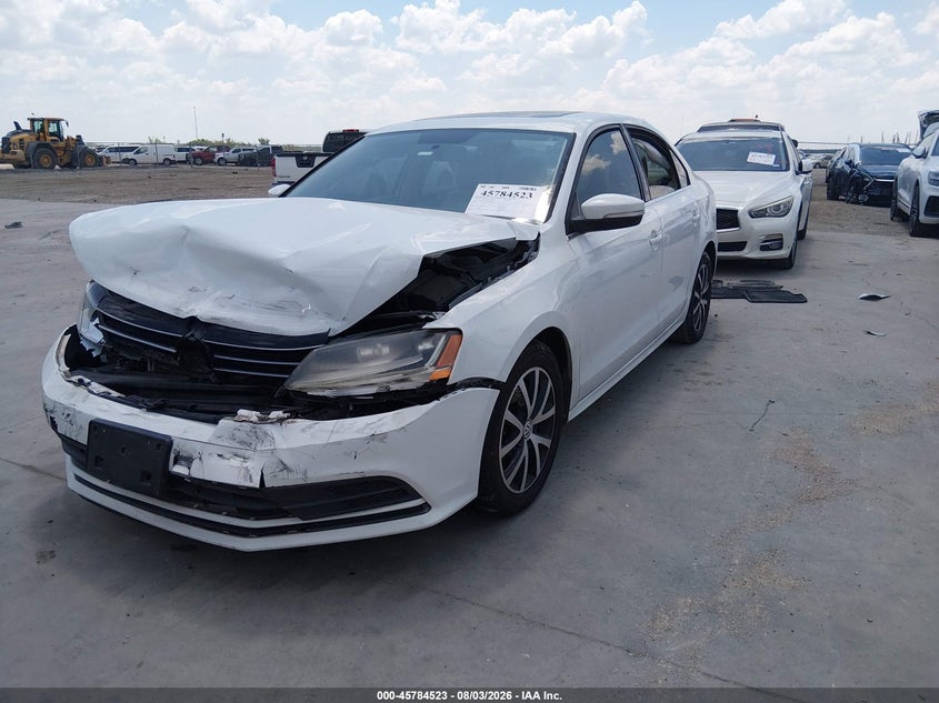 Vin: 3vwdb7aj6hm403210, lot: 46283347, volkswagen jetta 1.4t se 20172