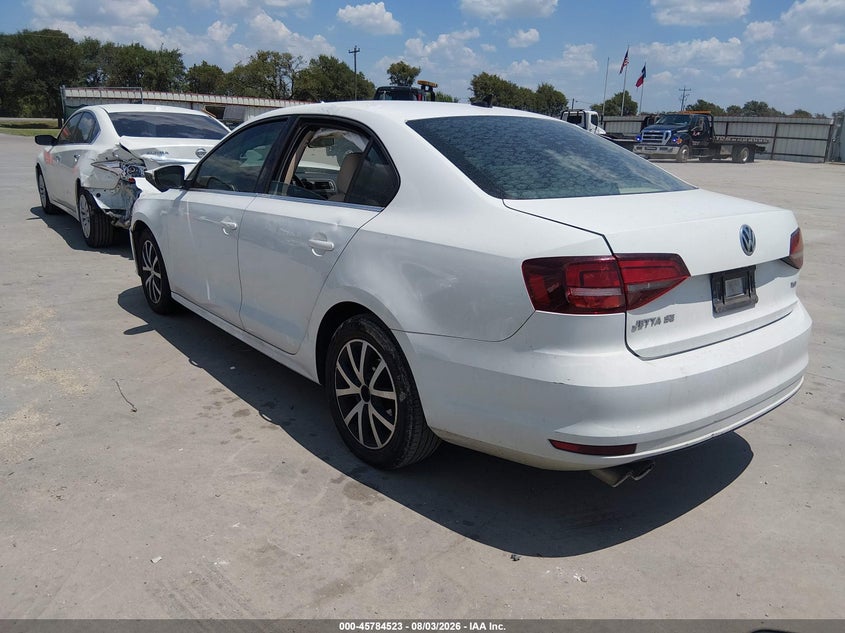 Vin: 3vwdb7aj6hm403210, lot: 46283347, volkswagen jetta 1.4t se 20173