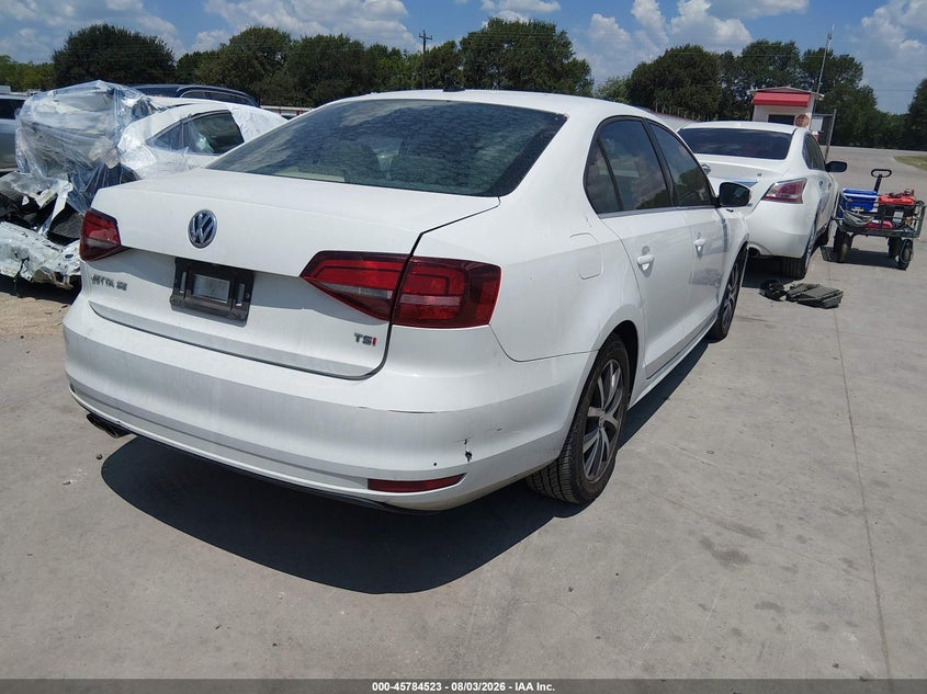 Vin: 3vwdb7aj6hm403210, lot: 46283347, volkswagen jetta 1.4t se 20174