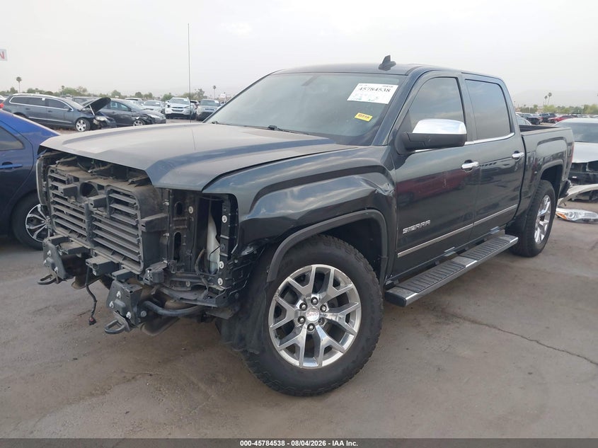 Vin: 3gtu2nec8jg103627, lot: 46283362, gmc sierra 1500 slt 20182