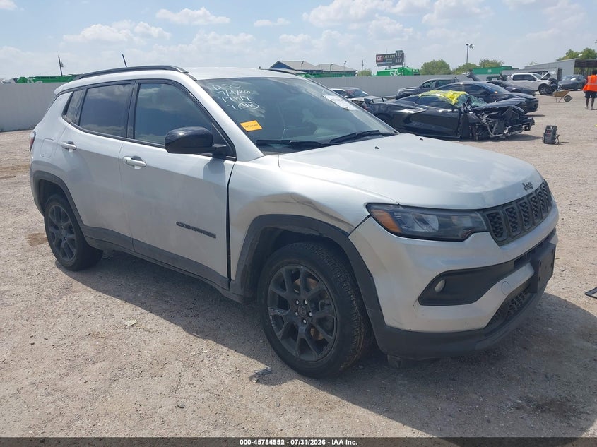 Vin: 3c4njdbn5st517819, lot: 46283375, jeep compass latitude 4x4 2025 img_1