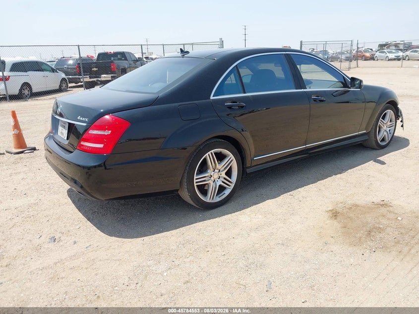 Vin: wddng9eb8da528732, lot: 46283377, mercedes-benz s 550 4matic 20134