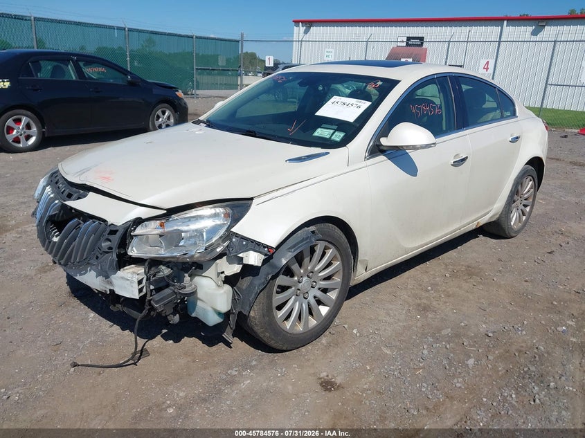 Vin: 2g4gs5ev0d9121130, lot: 46283400, buick regal turbo - premium 1 20132