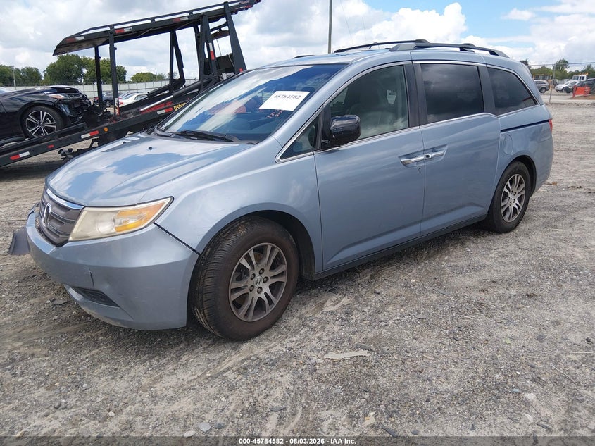 Vin: 5fnrl5h69cb140638, lot: 46283406, honda odyssey ex-l 20122