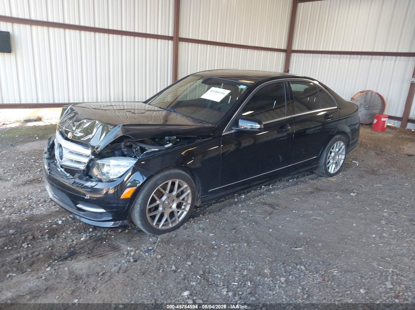 Vin: wddgf8bb1br143246, lot: 46283418, mercedes-benz c 300 sport 4matic 20112