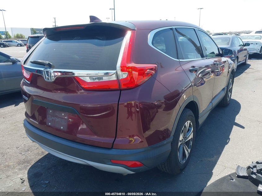Vin: 2hkrw5h32jh405301, lot: 46283434, honda cr-v lx 20184