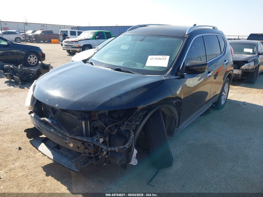 2017 Nissan Rogue, Left Side, IAAI, VIN KNMAT2MV1HP542403 — photo 2
