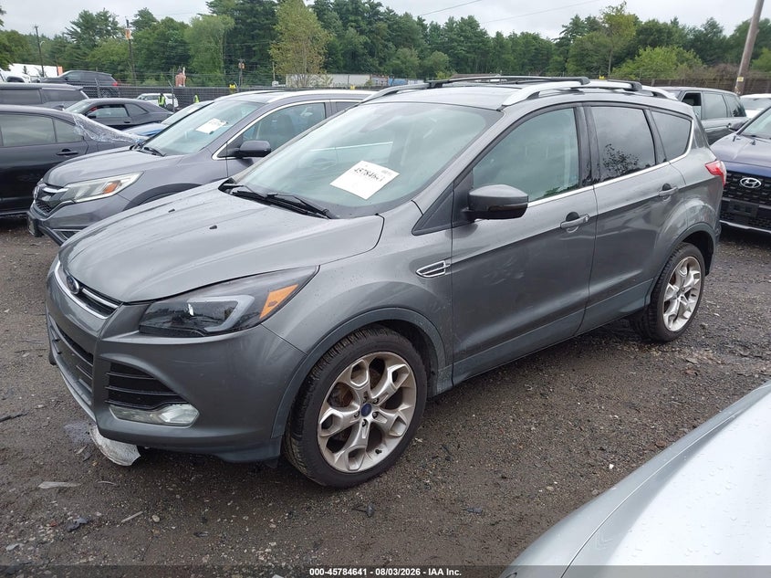 Vin: 1fmcu0j91eua93539, lot: 46283465, ford escape titanium 20142