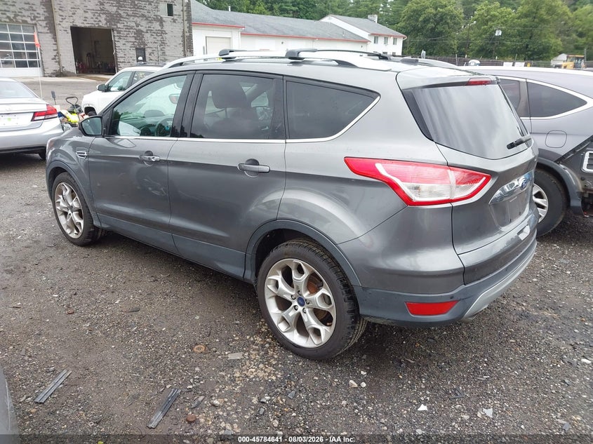 Vin: 1fmcu0j91eua93539, lot: 46283465, ford escape titanium 20143