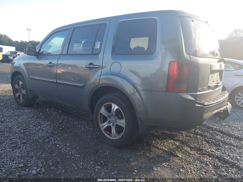 Vin: 5fnyf3h5xcb034889, lot: 46283470, honda pilot ex-l 20123