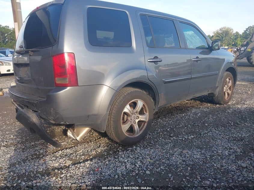 Vin: 5fnyf3h5xcb034889, lot: 46283470, honda pilot ex-l 20124