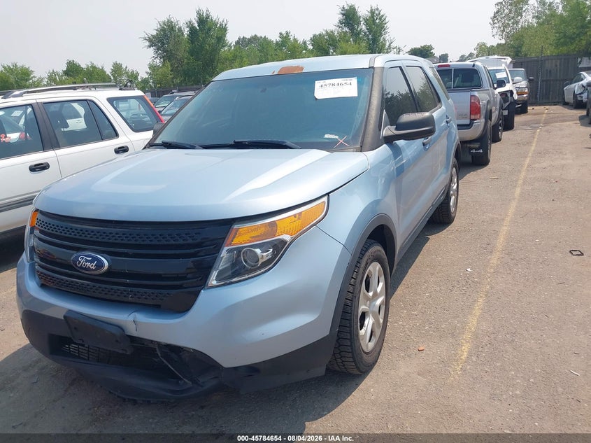 Vin: 1fm5k8ar3dgc63653, lot: 46283478, ford utility police interceptor 20132