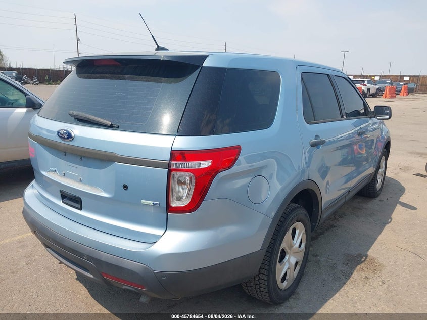 Vin: 1fm5k8ar3dgc63653, lot: 46283478, ford utility police interceptor 20134