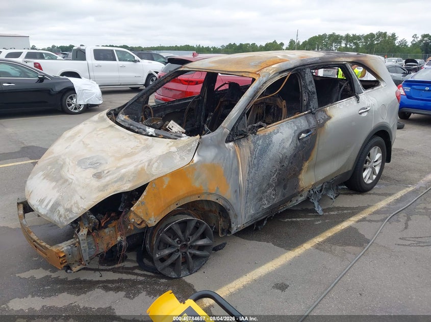 Vin: 5xypg4a31jg427130, lot: 46283481, kia sorento 2.4l l 20182