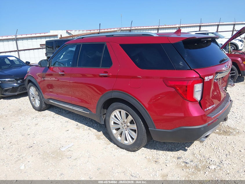 Vin: 1fmsk8fh7lgb47390, lot: 46283488, ford explorer limited 20203