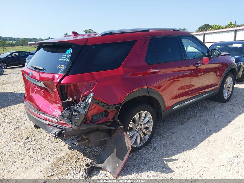 Vin: 1fmsk8fh7lgb47390, lot: 46283488, ford explorer limited 20204