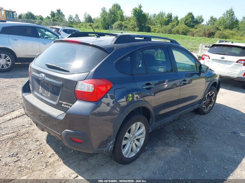 Vin: jf2gpabc2g8214864, lot: 46283509, subaru crosstrek 2.0i premium 20164