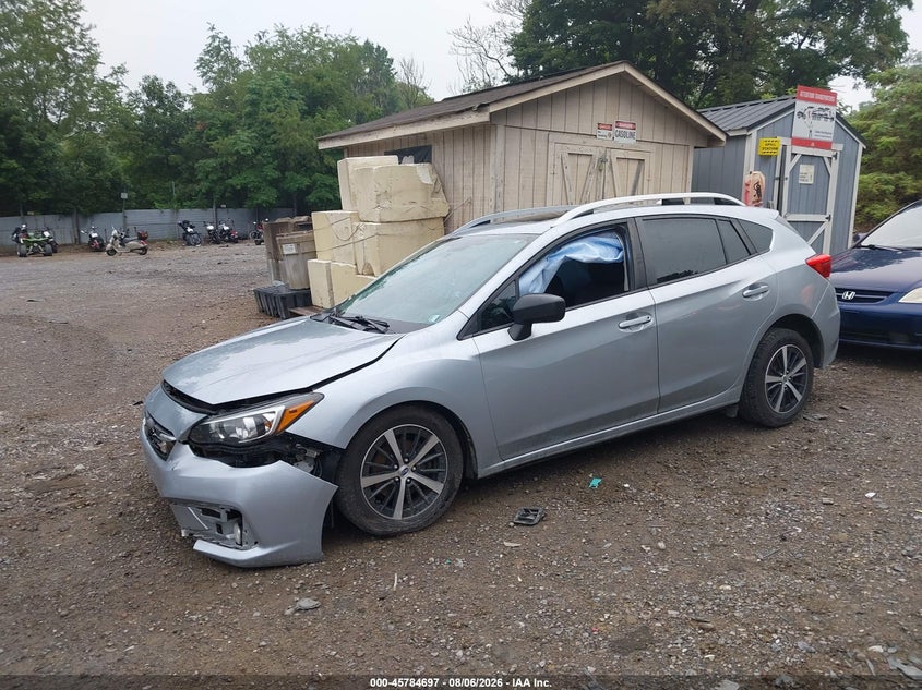 Vin: 4s3gtad69n3726987, lot: 46283521, subaru impreza premium 5-door 20222