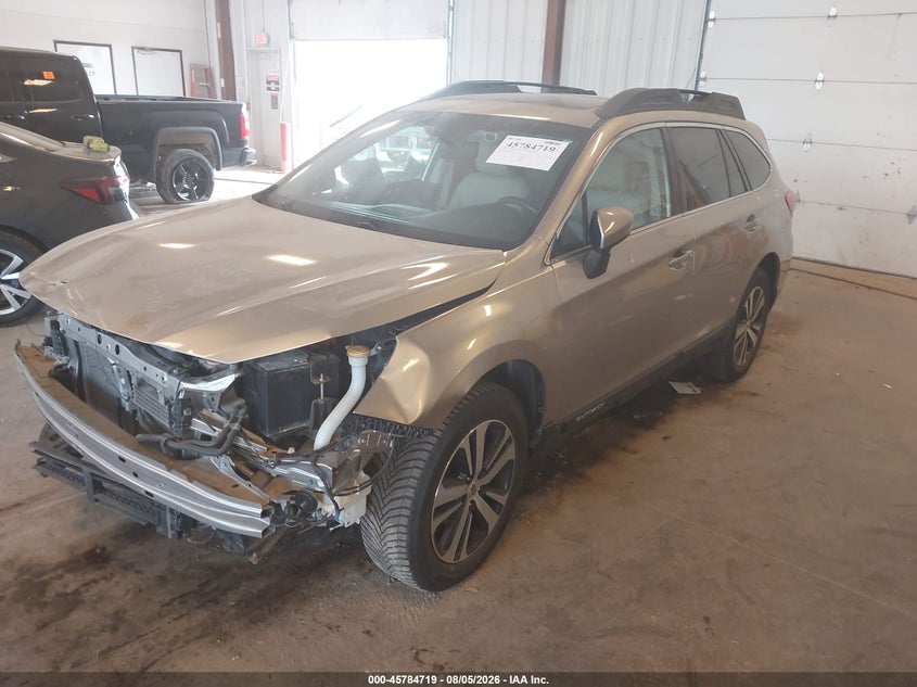 Vin: 4s4bsanc6k3221711, lot: 46283543, subaru outback 2.5i limited 20192