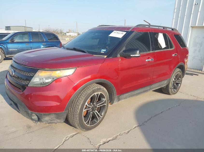 Vin: 1fm5k8gtxegb95100, lot: 46283563, ford explorer sport 20142