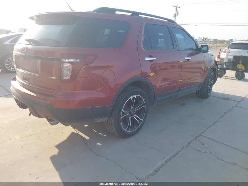 Vin: 1fm5k8gtxegb95100, lot: 46283563, ford explorer sport 20144