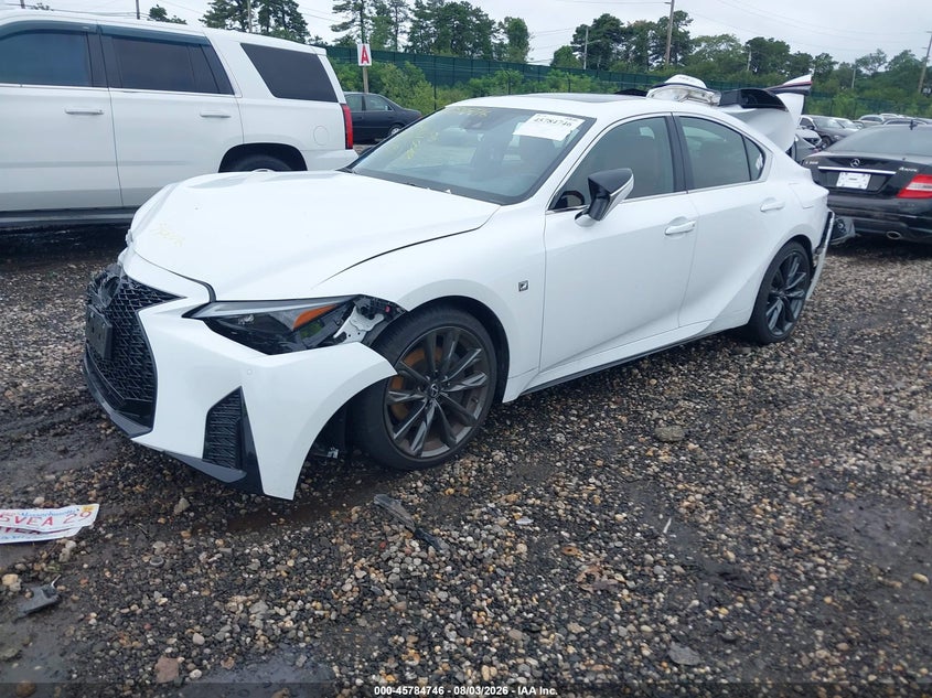 Vin: jthgz1e23r5037594, lot: 46283570, lexus is 350 f sport 20242