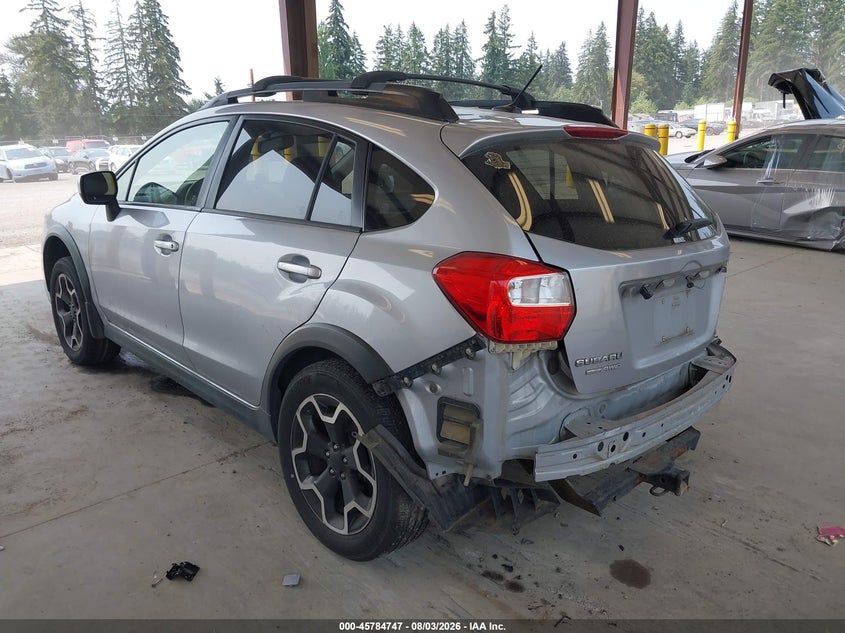 Vin: jf2gpakc1e8209023, lot: 46283571, subaru xv crosstrek 2.0i limited 20143