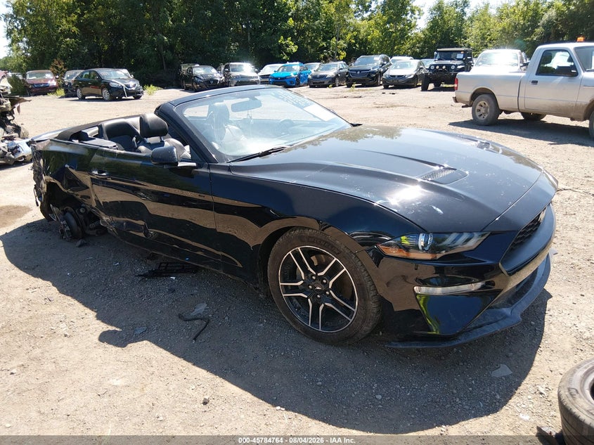 Vin: 1fatp8uh4j5136214, lot: 46283587, ford mustang ecoboost premium 2018 img_1
