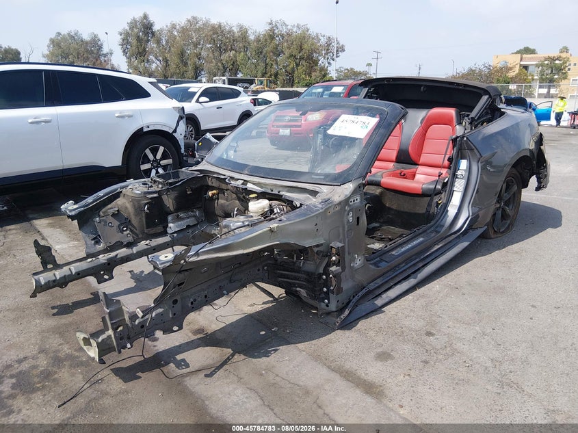 Vin: 1fatp8ff9g5333884, lot: 46283607, ford mustang gt premium 20162