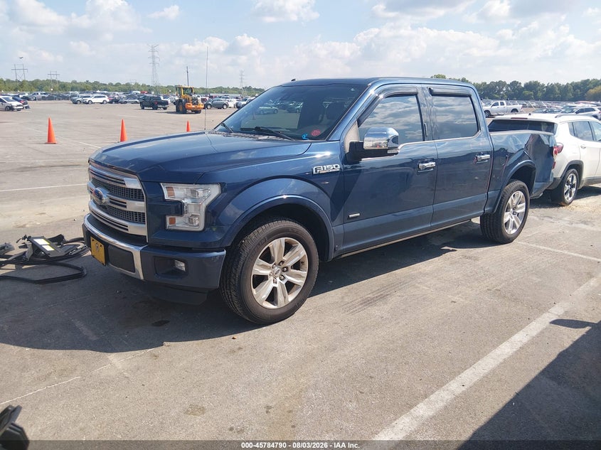Vin: 1ftew1cgxffc77098, lot: 46283614, ford f-150 platinum 20152