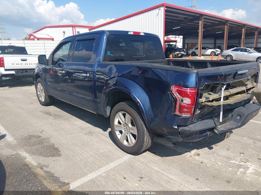 Vin: 1ftew1cgxffc77098, lot: 46283614, ford f-150 platinum 20153