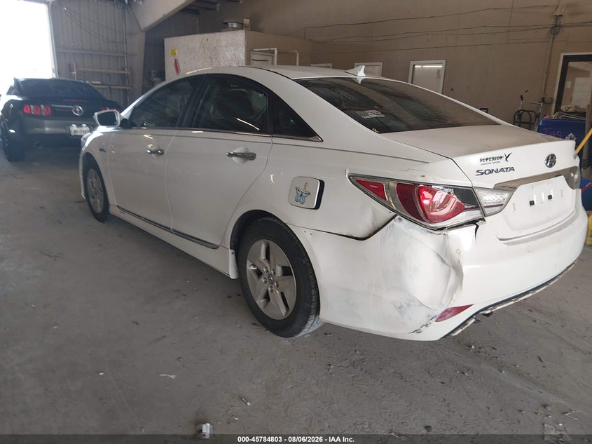 Vin: kmhec4a42ca047837, lot: 46283627, hyundai sonata hybrid 20123