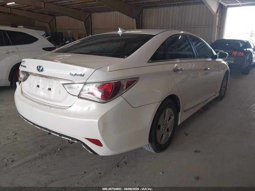 Vin: kmhec4a42ca047837, lot: 46283627, hyundai sonata hybrid 20124