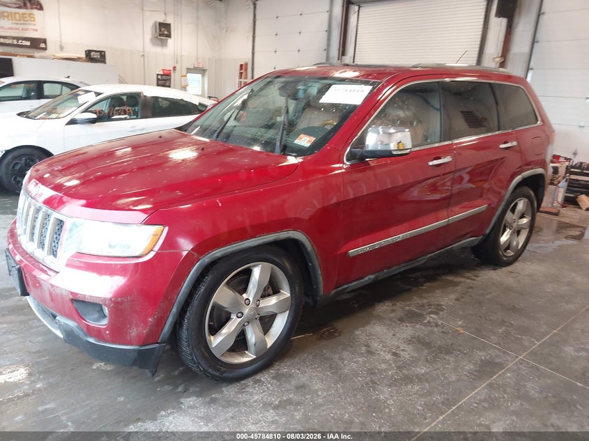 Vin: 1c4rjfct7cc133578, lot: 46283634, jeep grand cherokee overland 20122