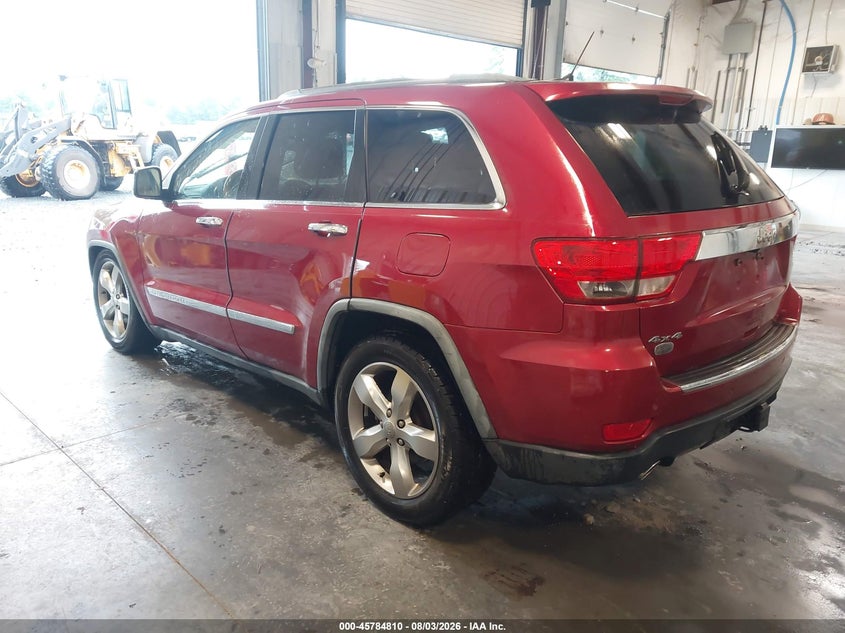 Vin: 1c4rjfct7cc133578, lot: 46283634, jeep grand cherokee overland 20123