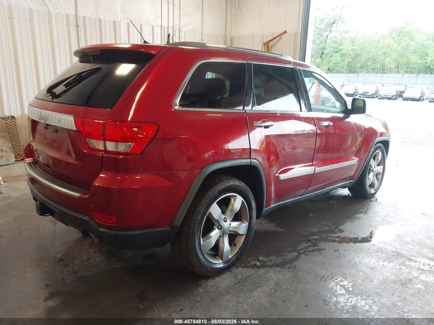 Vin: 1c4rjfct7cc133578, lot: 46283634, jeep grand cherokee overland 20124
