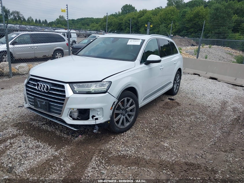 Vin: wa1lhaf7xkd039166, lot: 46283639, audi q7 45 premium/45 se premium 20192