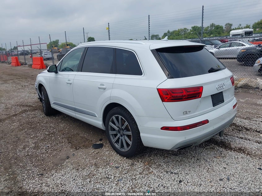 Vin: wa1lhaf7xkd039166, lot: 46283639, audi q7 45 premium/45 se premium 20193