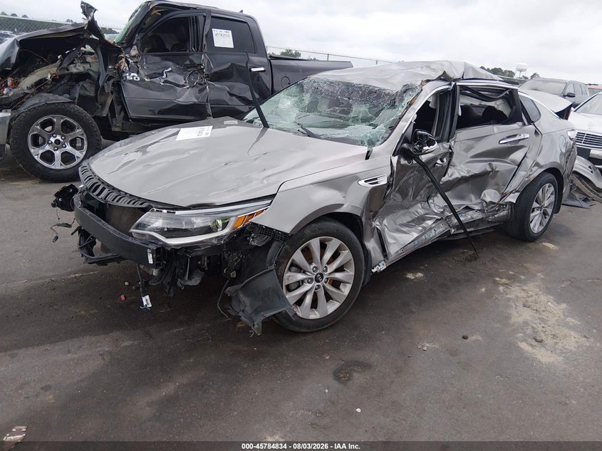 Vin: 5xxgt4l35jg256007, lot: 46283658, kia optima lx 20182