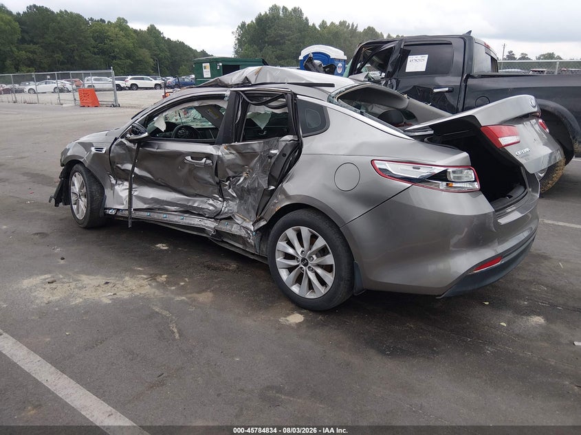 Vin: 5xxgt4l35jg256007, lot: 46283658, kia optima lx 20183